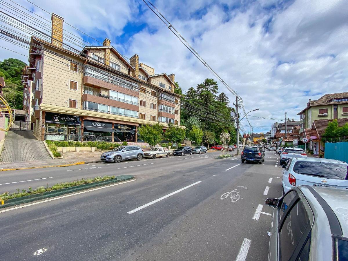Flores Da Montanha 103B - Apto Borges De Medeiros Gramado 600 Metros Rua Coberta Zewnętrze zdjęcie